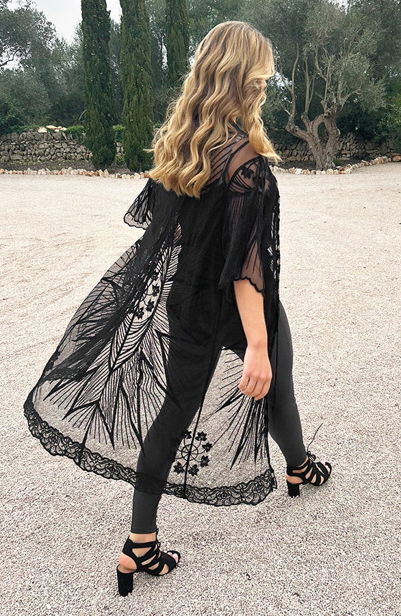 Kimono Ster Zwart – shoparchief