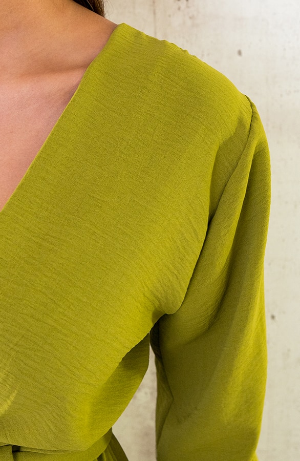 Londen Jurk Olive – shoparchief, foto 7