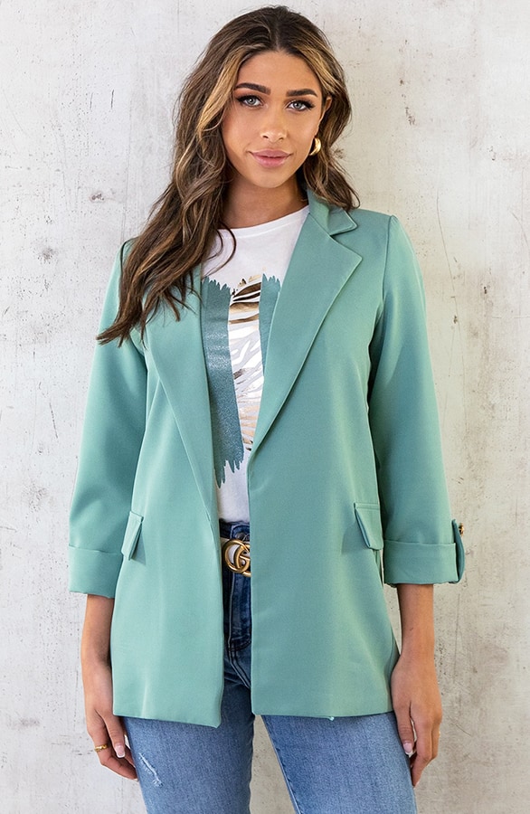 Most Needed Blazer Mint – shoparchief