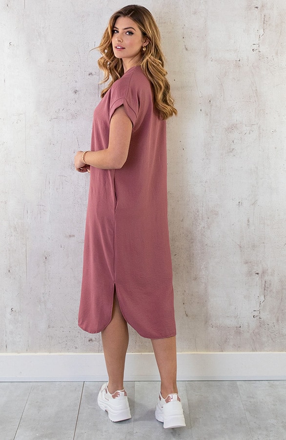 Palermo Pocket Jurk Dust Roze – shoparchief, foto 11