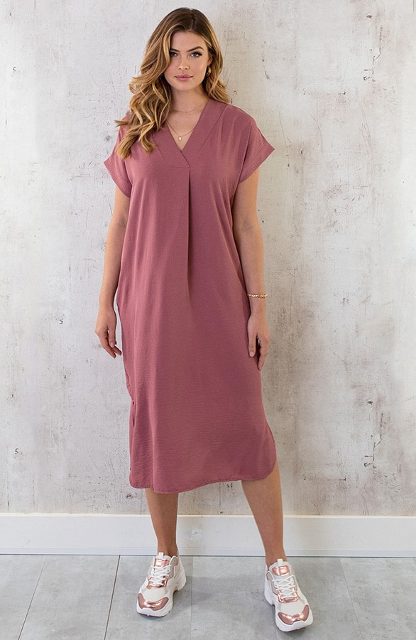Palermo Pocket Jurk Dust Roze – shoparchief, foto 9