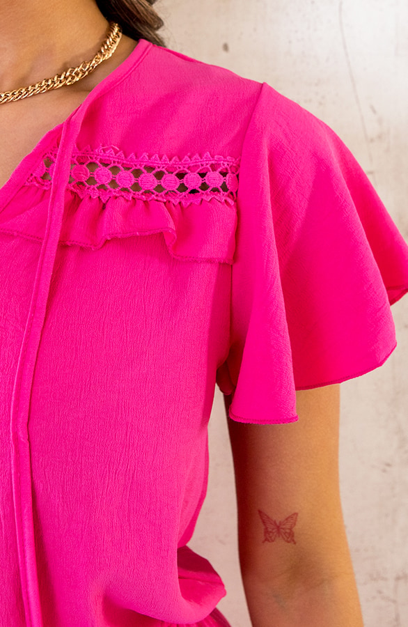 Puglia Dress Fuchsia – shoparchief, foto 11