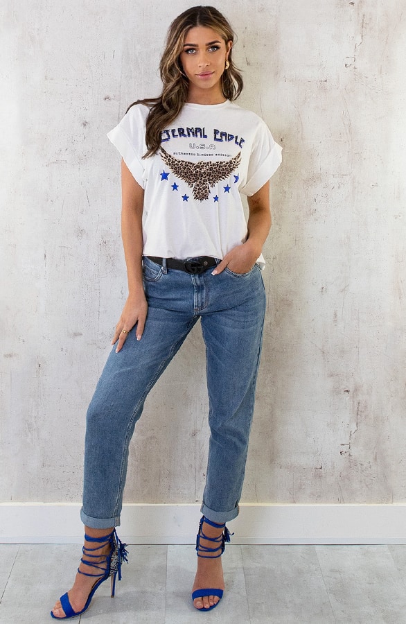 T-Shirt Eagle Kobalt – shoparchief, foto 6