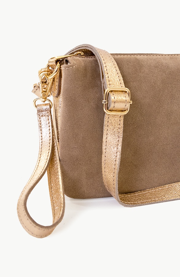 Tas Klein Taupe Goud – shoparchief, foto 2