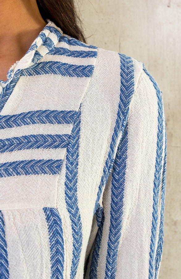 Kelim Tuniek Katoen Jeansblauw – shoparchief, foto 16