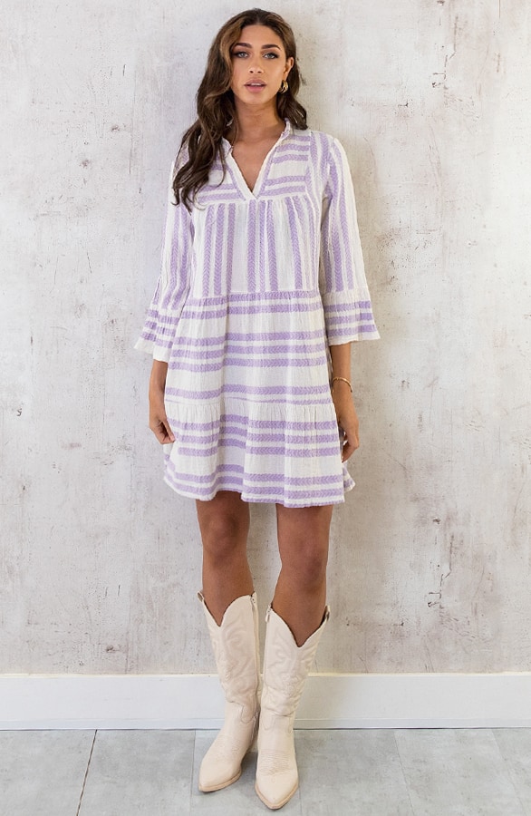 Kelim Tuniek Katoen Lila – shoparchief, foto 7