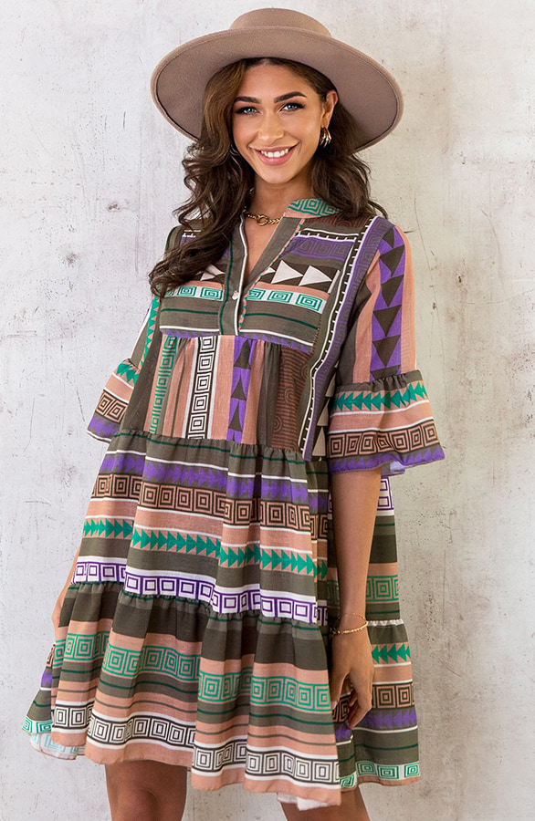 Kelim Tuniek Multicolor Army – shoparchief, foto 9