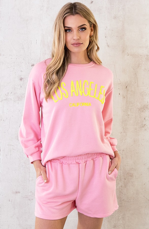 Los Angeles Comfy Short Roze – shoparchief, foto 2