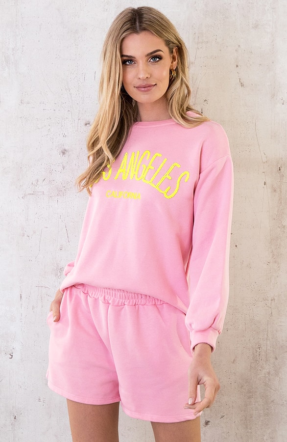 Los Angeles Comfy Trui Roze – shoparchief, foto 3