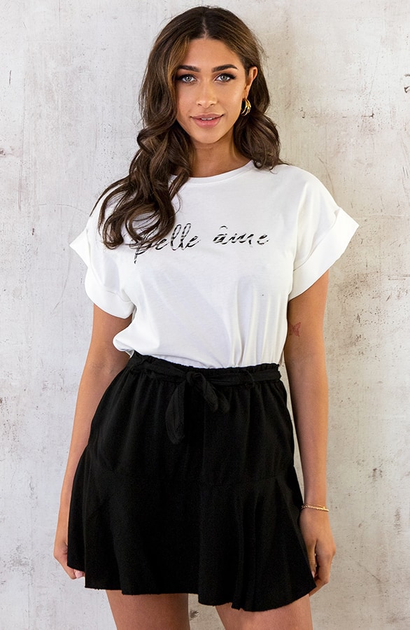 Skort Met Strik Zwart – shoparchief, foto 2