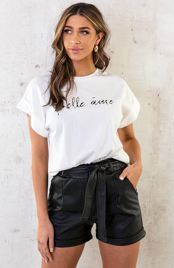 T-shirt Belle Ame Black – shoparchief, foto 2