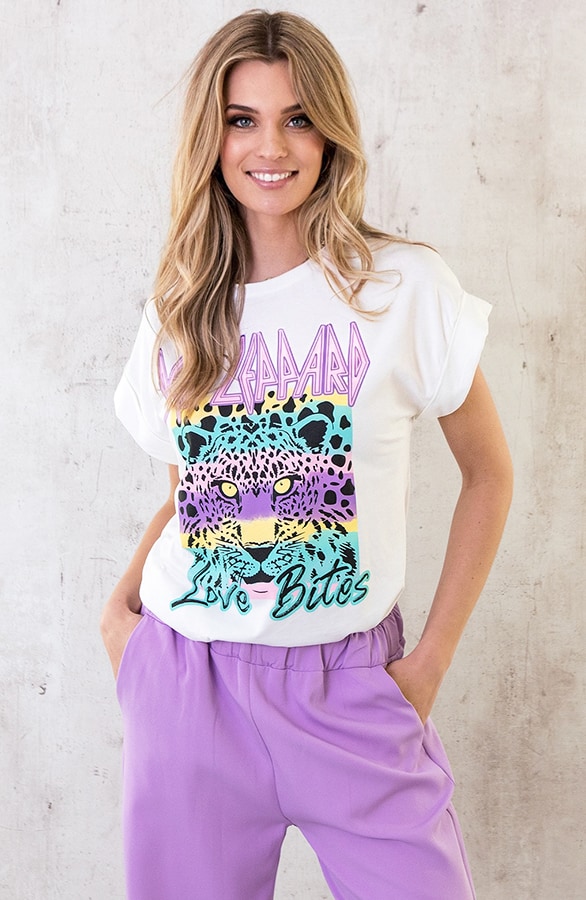 T-shirt Panther Lila – shoparchief