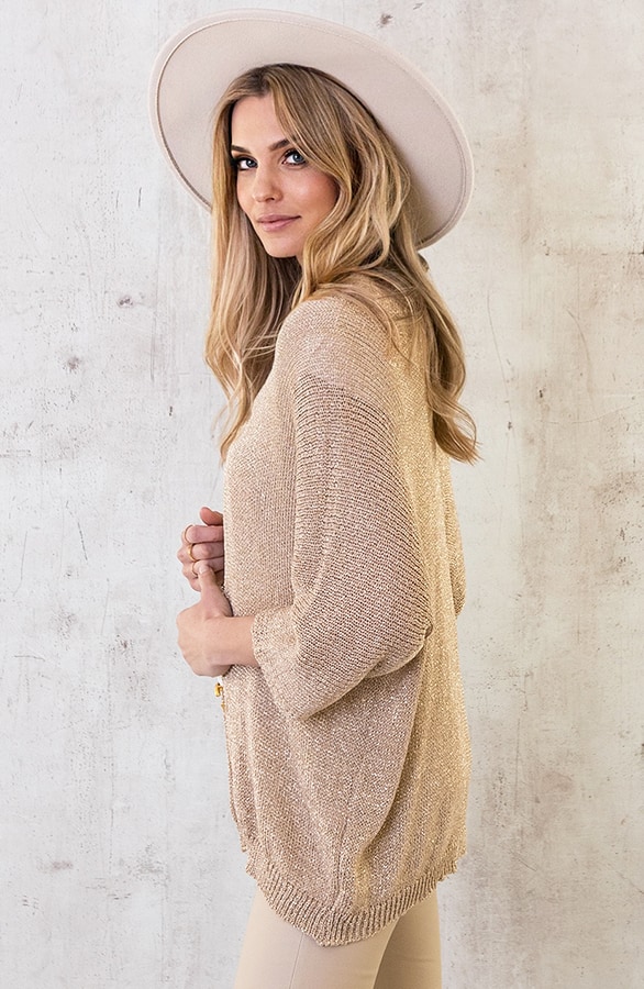 Vest Lurex Goud – shoparchief, foto 4