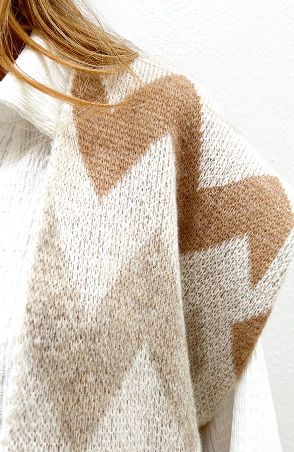 Aztec Gilet Beige – shoparchief, foto 8