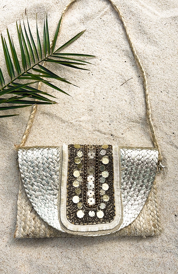 Ibiza Coins Bag Beige Goud – shoparchief