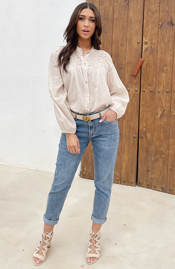 Mom Fit Jeans Light Blue, Shoparchiv, Foto 4