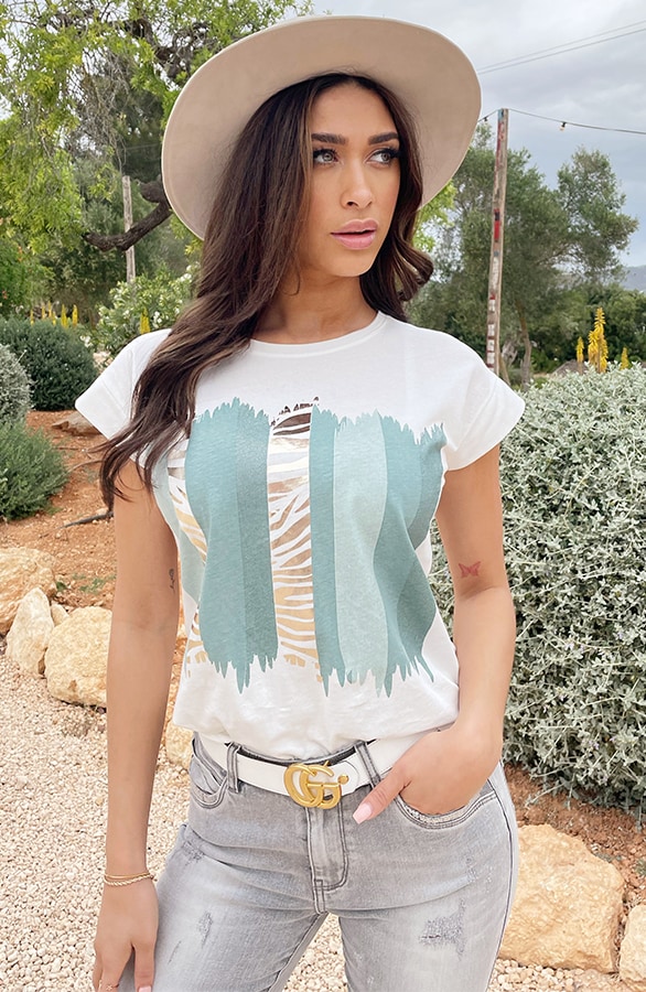 Metallic Top 2.0 Mint – shoparchief, foto 3