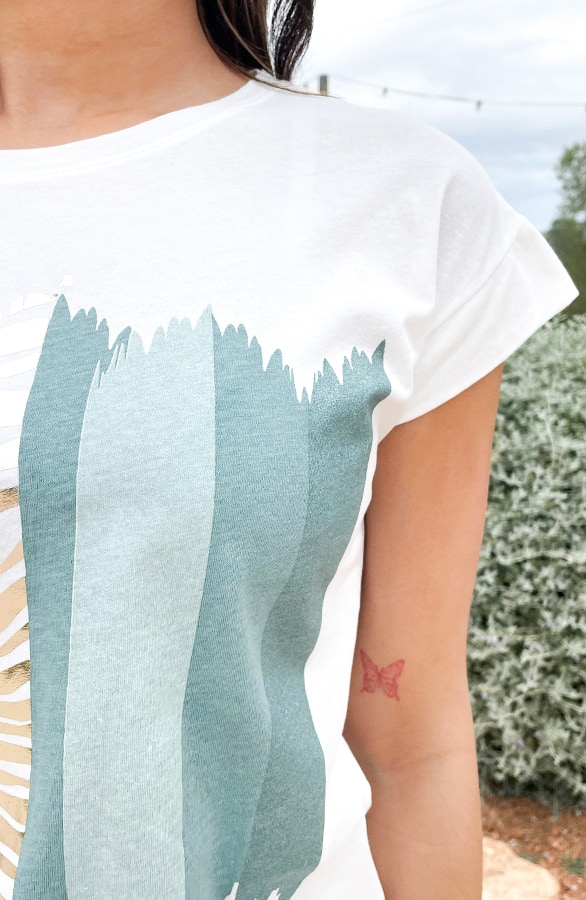 Metallic Top 2.0 Mint – shoparchief, foto 6