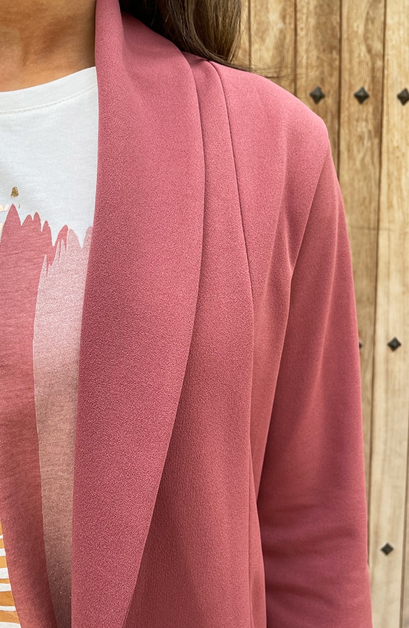 Basic Blazer Dust Roze – shoparchief, foto 7