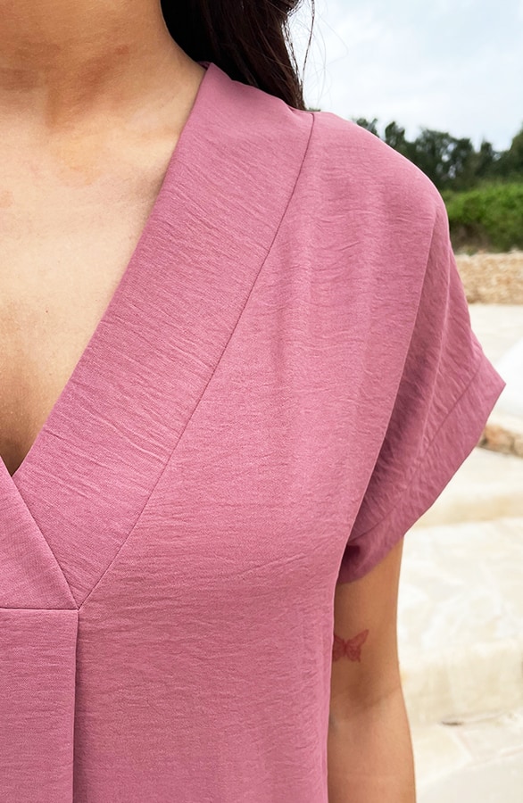 Palermo Pocket Jurk Dust Roze – shoparchief, foto 7