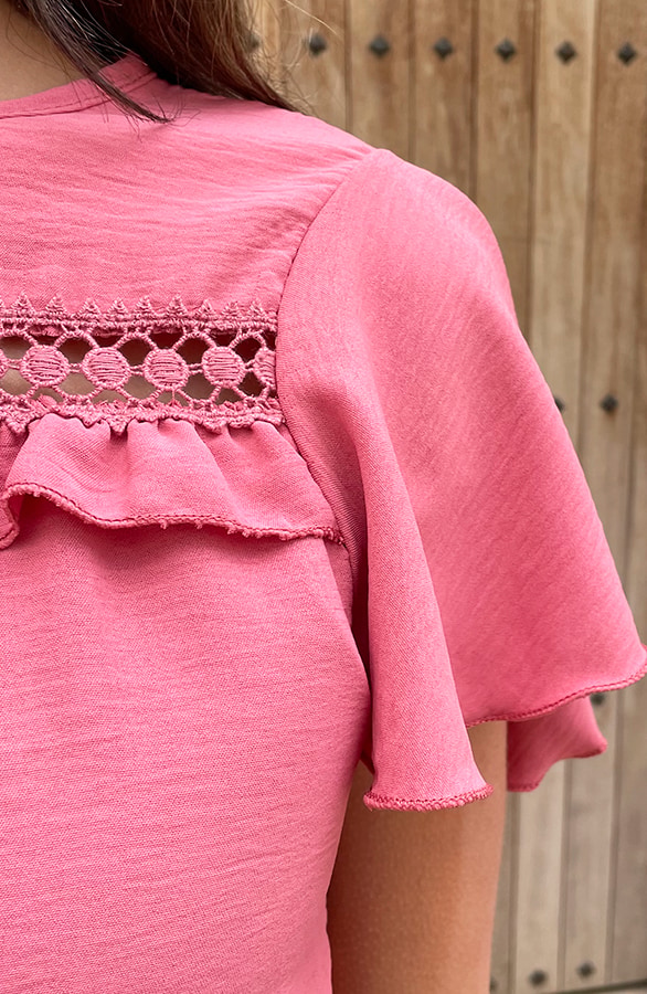 Puglia Dress Dust Roze – shoparchief, foto 7