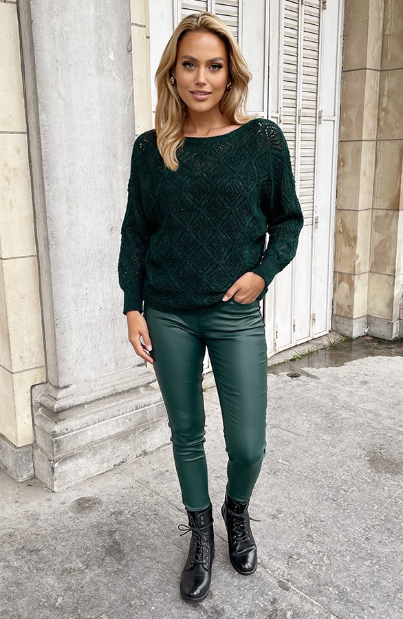 Coating Jeans Emerald Green – shoparchief, foto 13