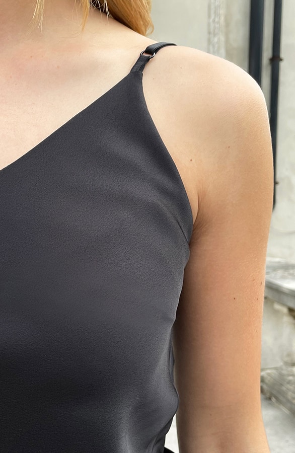 Silk Touch Spaghetti Top Zwart 2.0 – tops, foto 11