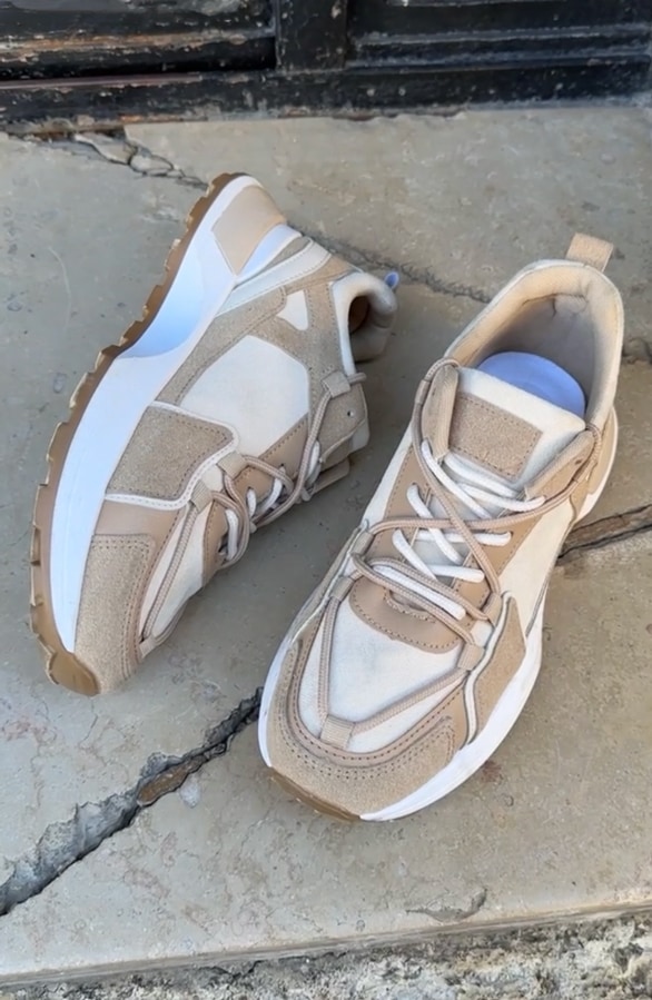 Dad 2Sneaker Paris Beige – shoparchief