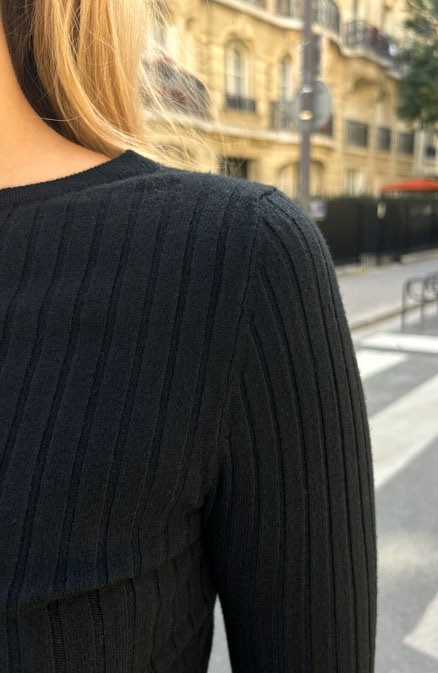 Long Sleeve Top Ultra Soft Schwarz, Tops, Foto 4