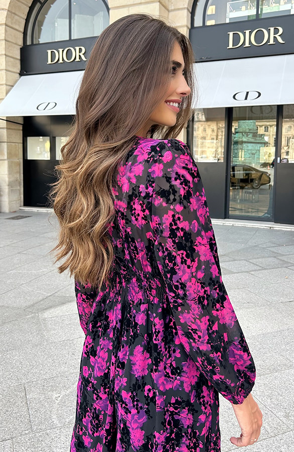 Maxi Jurk Romantic Velvet – shoparchief, foto 4