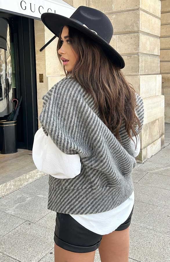 Fedora Hoed Gouden Gesp Zwart – shoparchief, foto 6