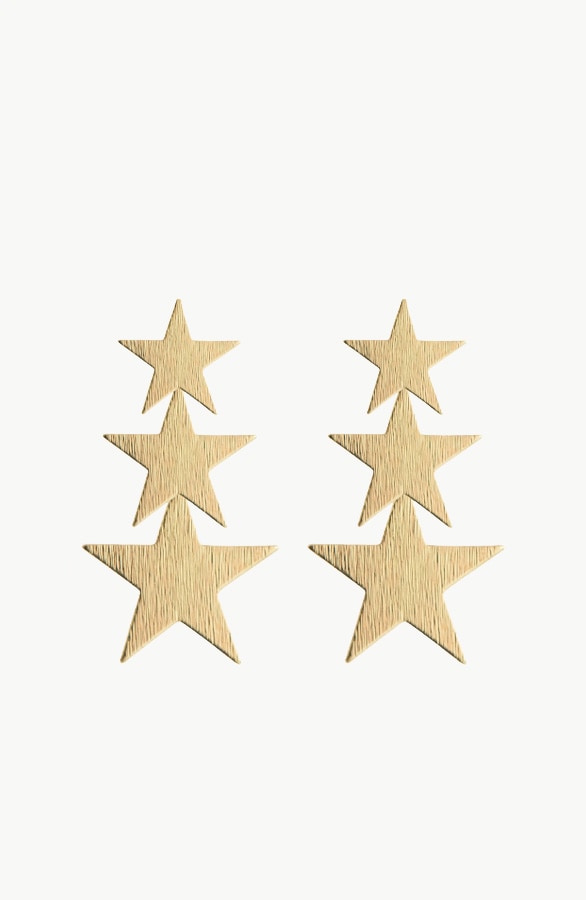 Ster Oorbellen Gold – shoparchief