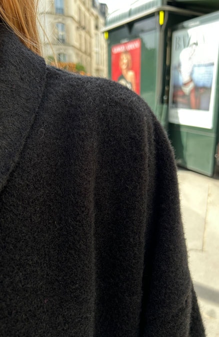 Ultra Soft Coat Classic Zwart – shoparchief, foto 10