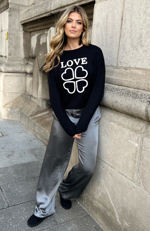 Limited Love Sweater Zwart – shoparchief, foto 4