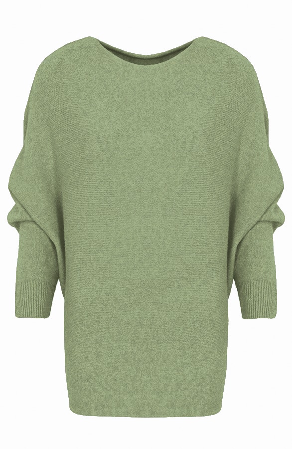 Oversized Soft Trui Mint – shoparchief