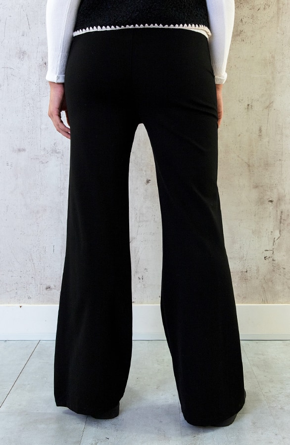 Comfy Pantalon Detailed Zwart – shoparchief, foto 3