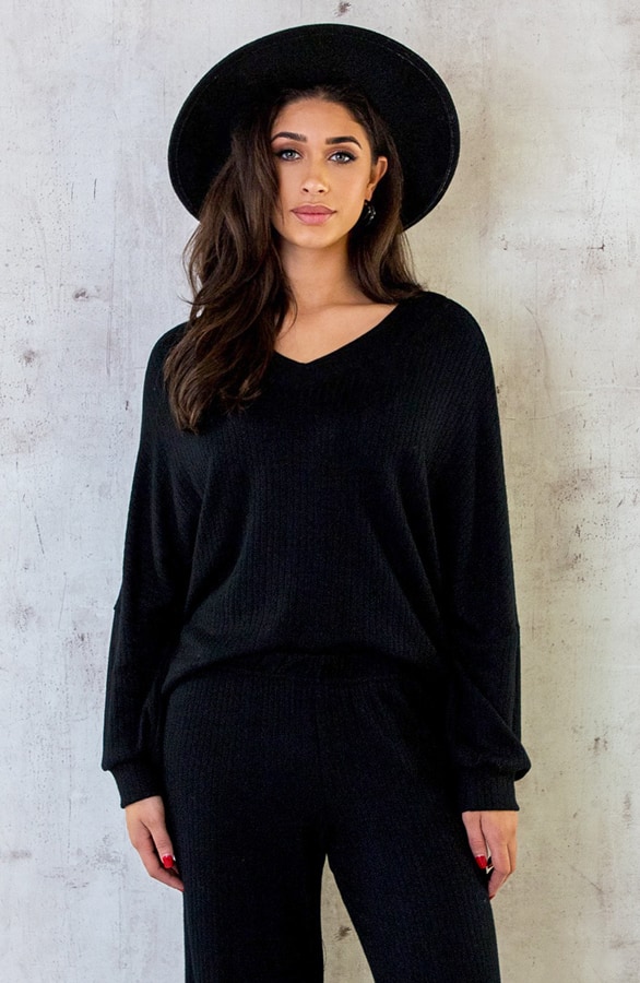 Comfy Ultra Soft Trui Zwart – shoparchief
