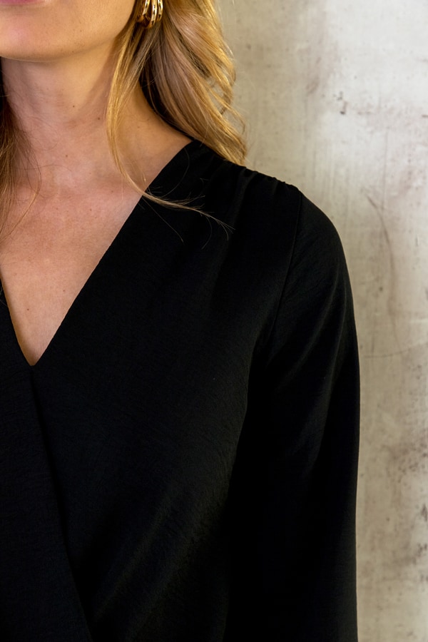Limited Marant Blouse Zwart Goud – shoparchief, foto 6