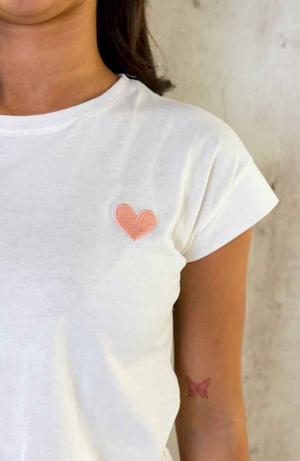 Top Met Hartje Dust Roze – shoparchief, foto 4