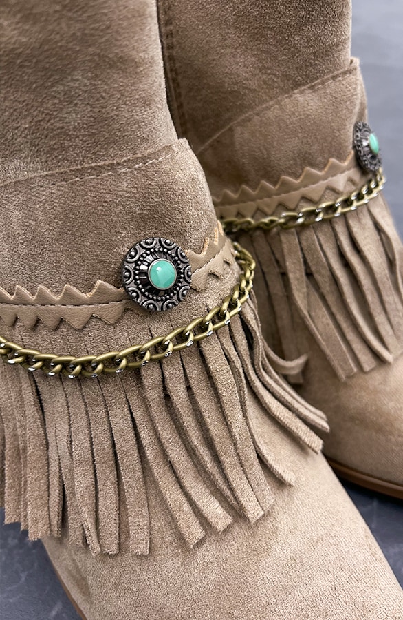 Boho Boots Taupe – shoparchief, foto 2