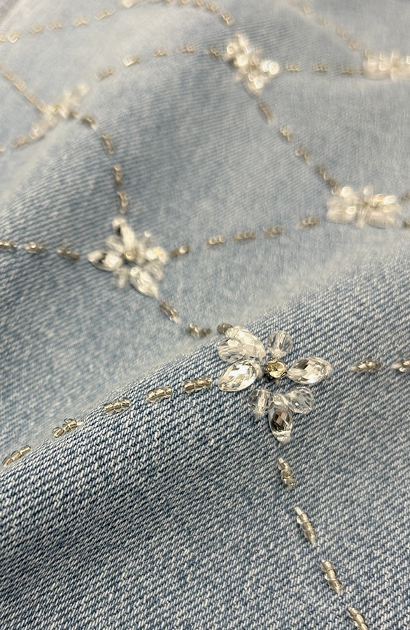 Exclusive Handmade Crystal Jeans – shoparchief, foto 7