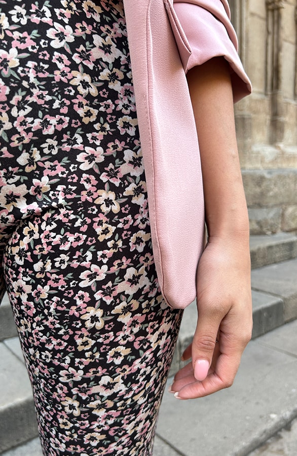 Flared Broek Flowerly Print – shoparchief, foto 3