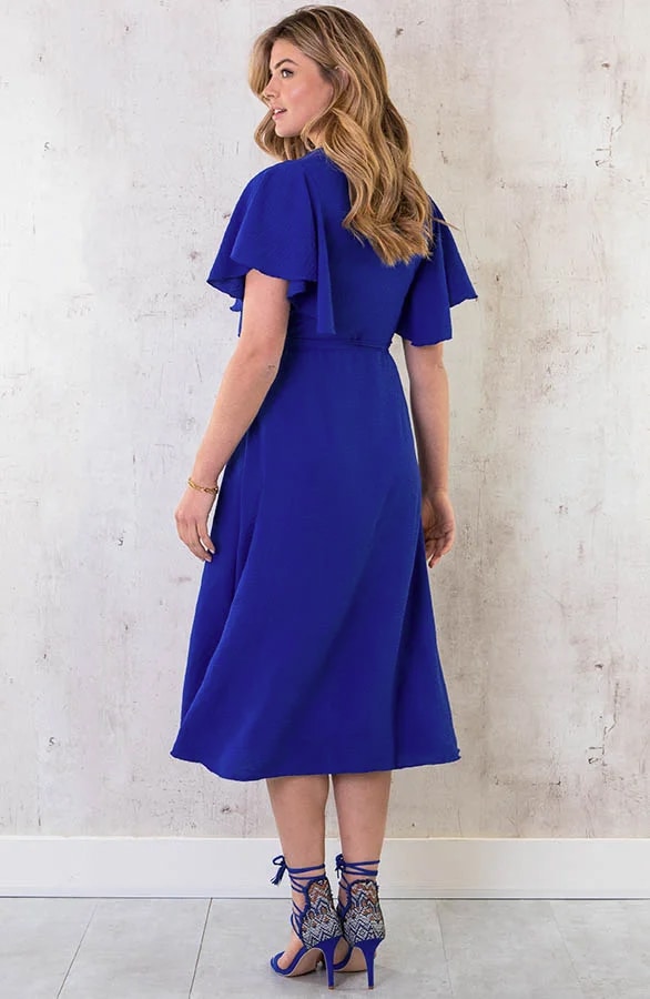 Florence Midi Kleid Kobalt, Kleider, Foto 11