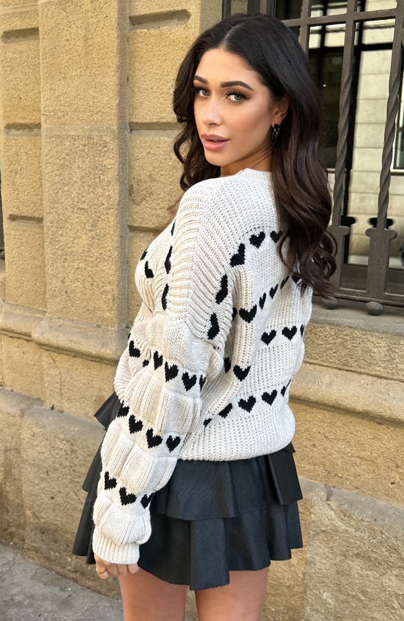 Hartjes Trui Beige – shoparchief, foto 3