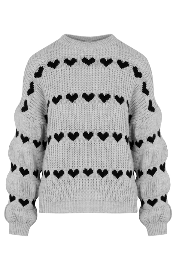Hartjes Trui Grijs – shoparchief