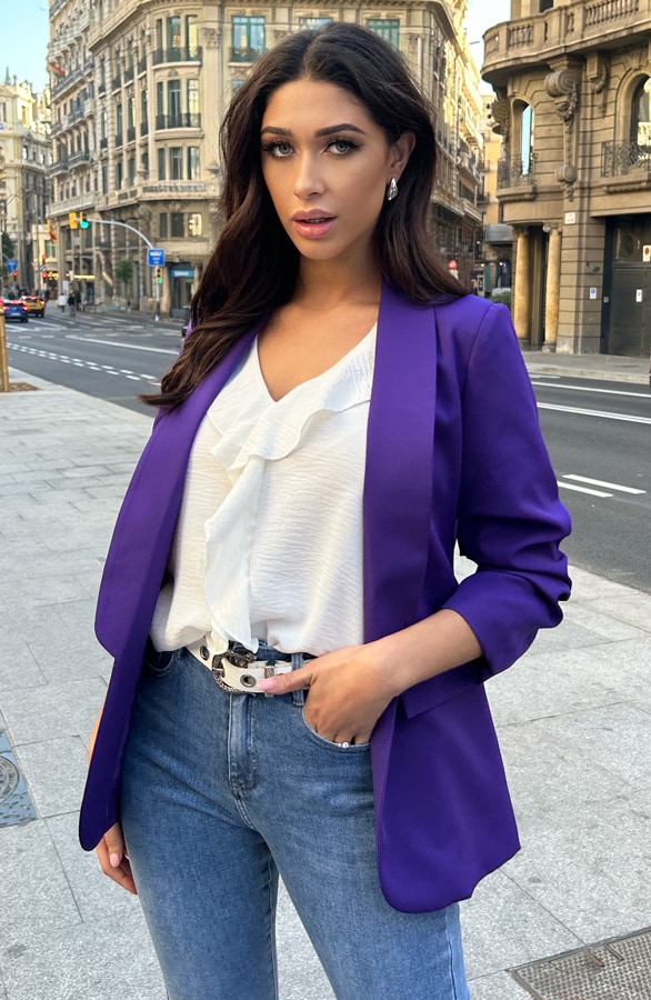 Limited Blazer Dark Purple 2.0 – shoparchief, foto 2