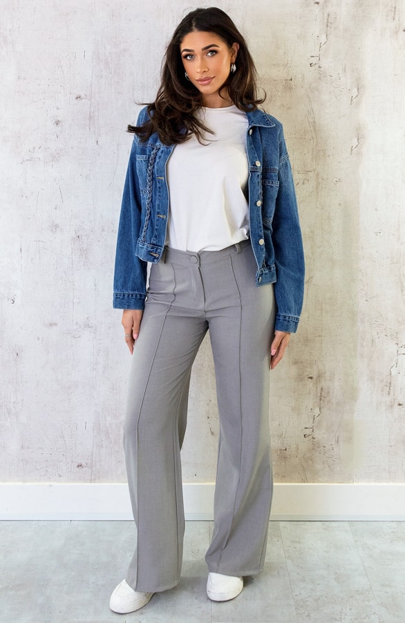 Braided Denim Jacket – shoparchief, foto 8