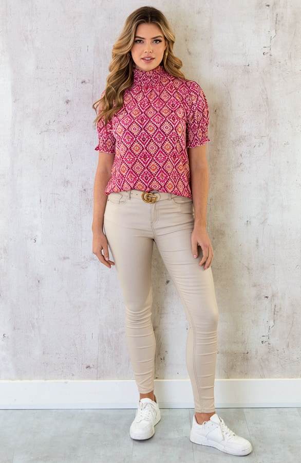 Col Top Aztec Print – shoparchief, foto 7
