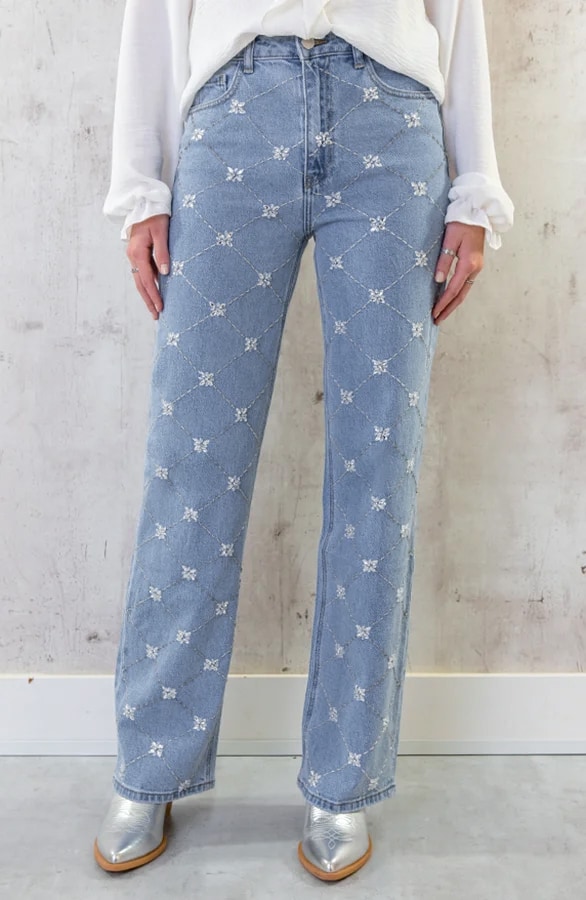 Exclusive Handmade Crystal Jeans – shoparchief
