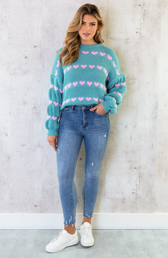 Hartjes Trui Mint Roze – shoparchief, foto 4